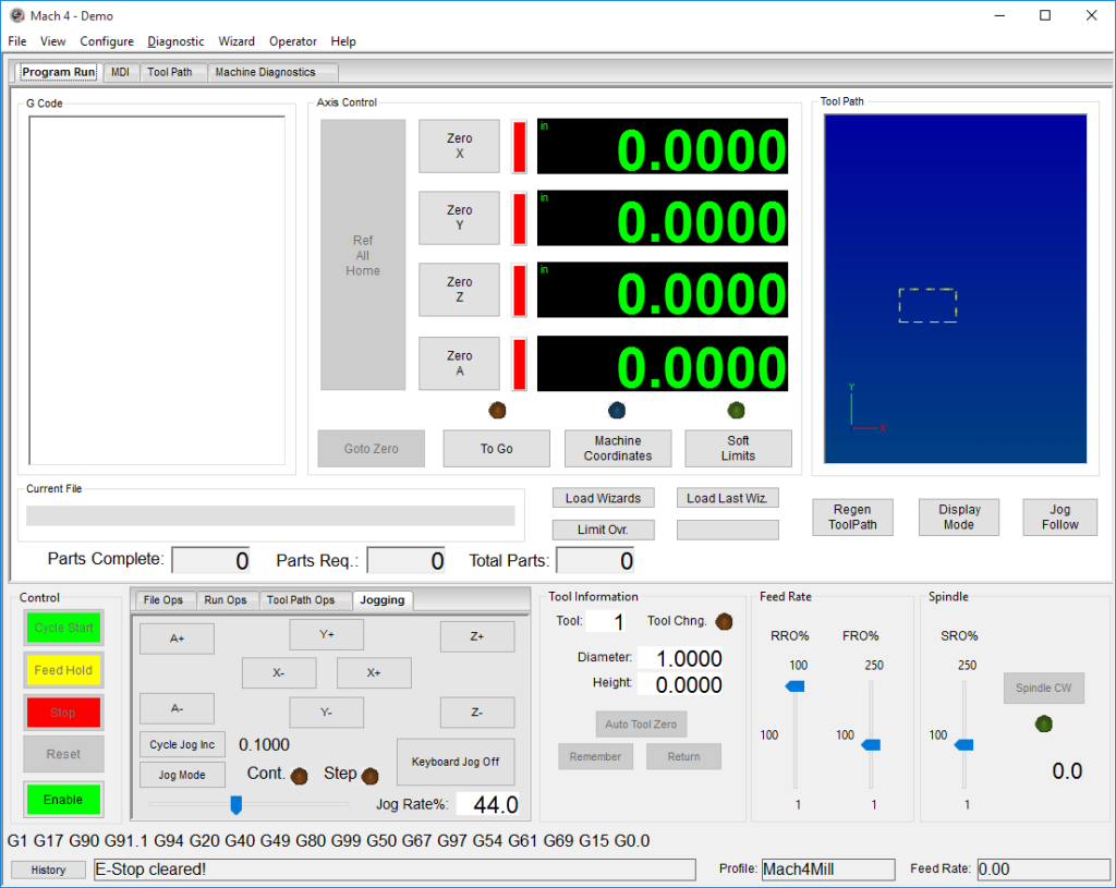 usb cnc motion controller mach4