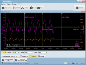 Oscilloscope software