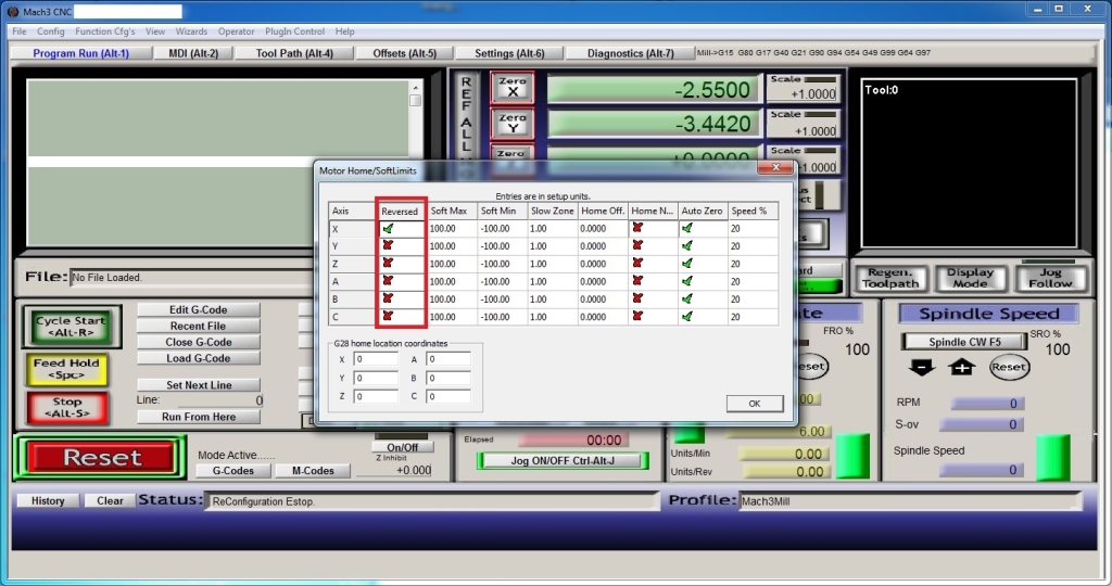 Mach3 setup tutorial - first movements - PoBlog™