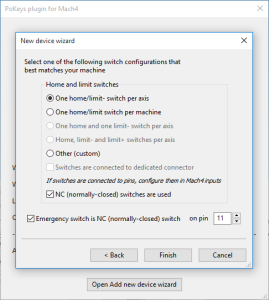 Configure switches