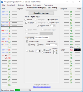 Digital counter configuration