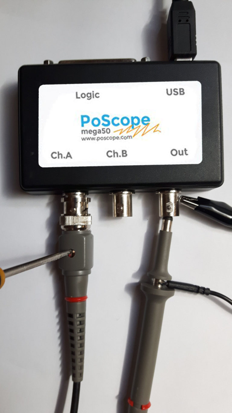 Oscilloscope probe compensation PoBlog™