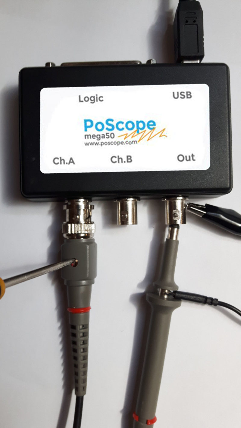 Oscilloscope probe compensation PoBlog™