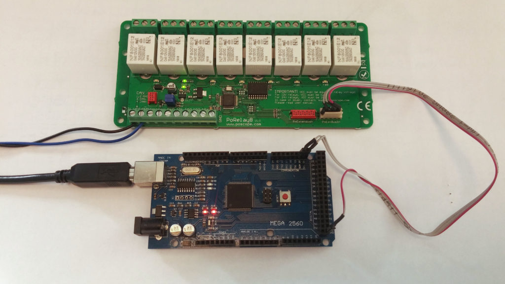 Arduino Mega2560 driving relay board