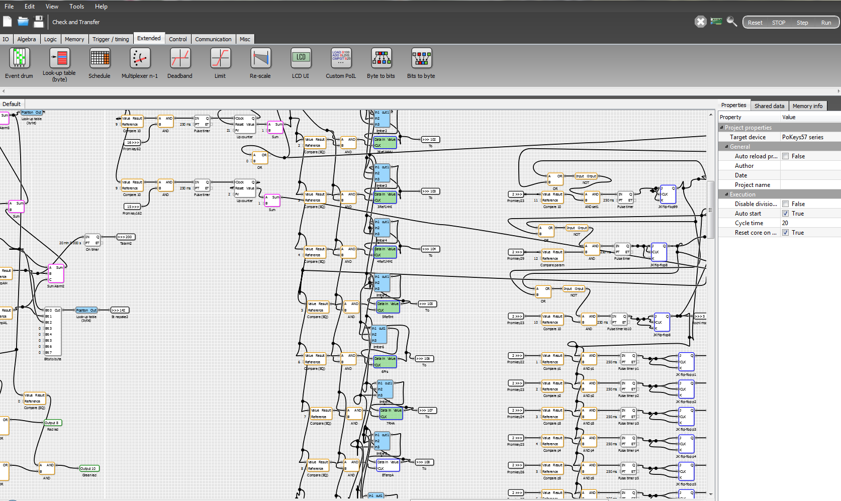 automation control device logic