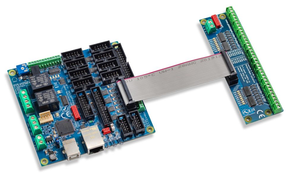 PoOptoIn connected with PoKeys57CNC