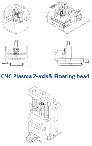 CNC plasma floating head